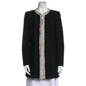 Alice + Olivia Black and Cream Jacket